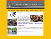 Tablet Screenshot of pellacycling.com